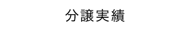 分譲実績