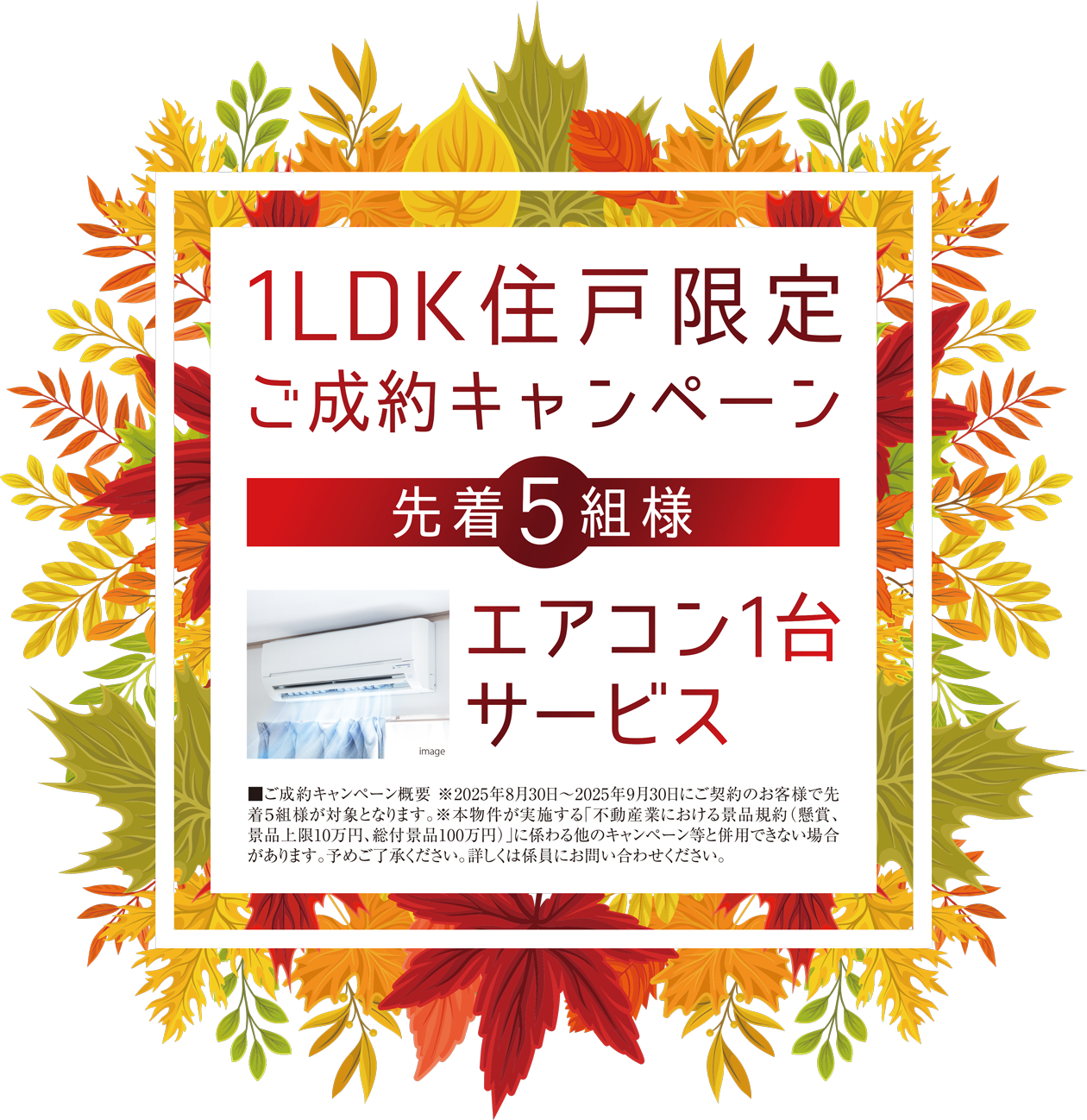 四半期決算キャンペーン諸費用30万円サービス先着5名様
