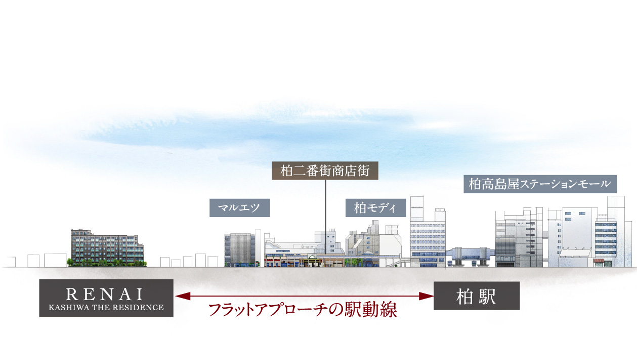 現地周辺断面概念図