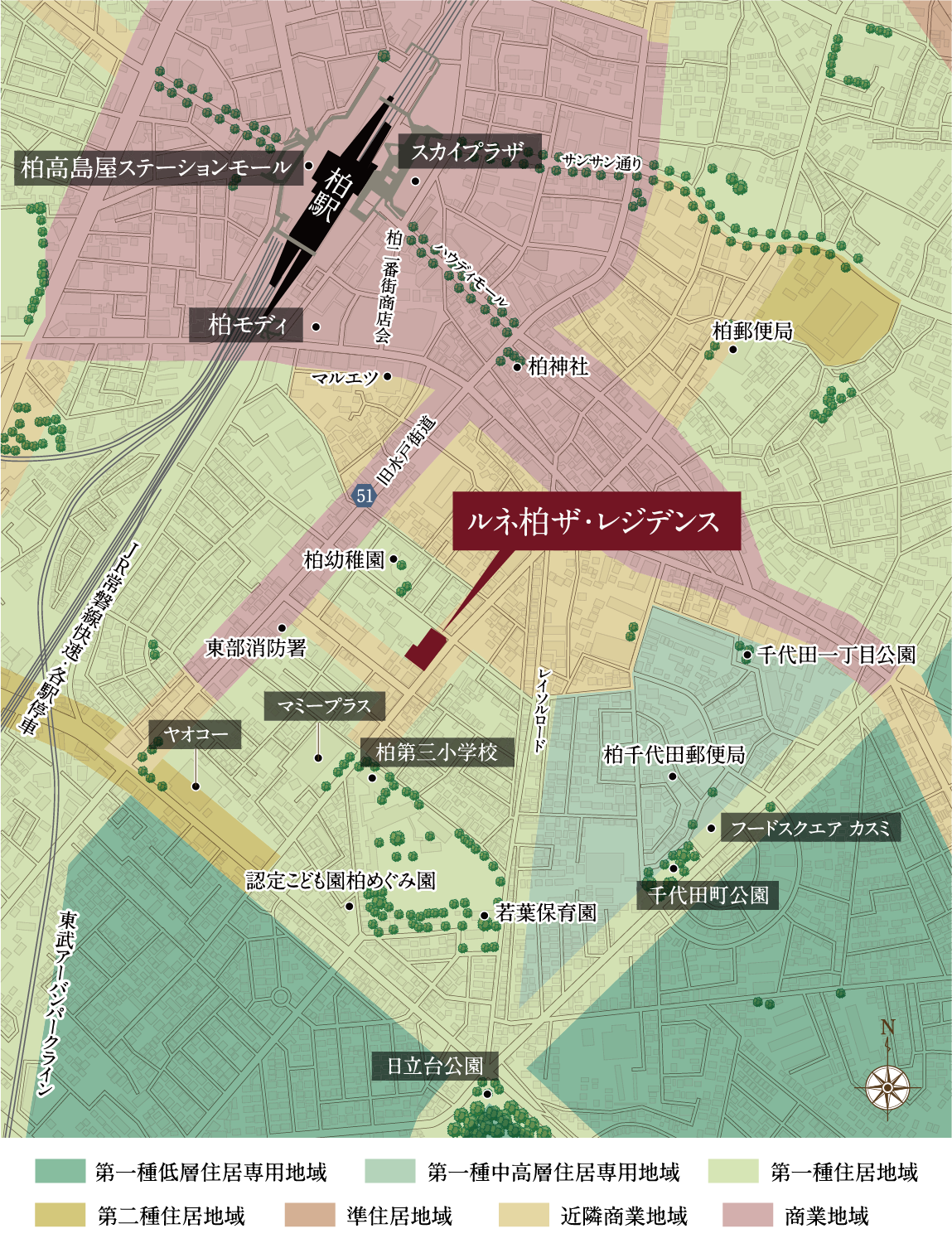 現地周辺概念図